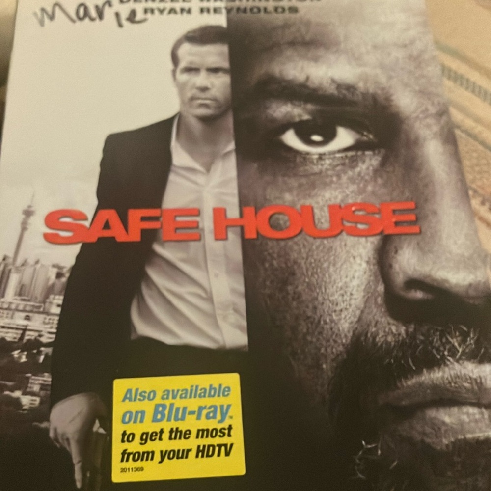 Safe house dvd